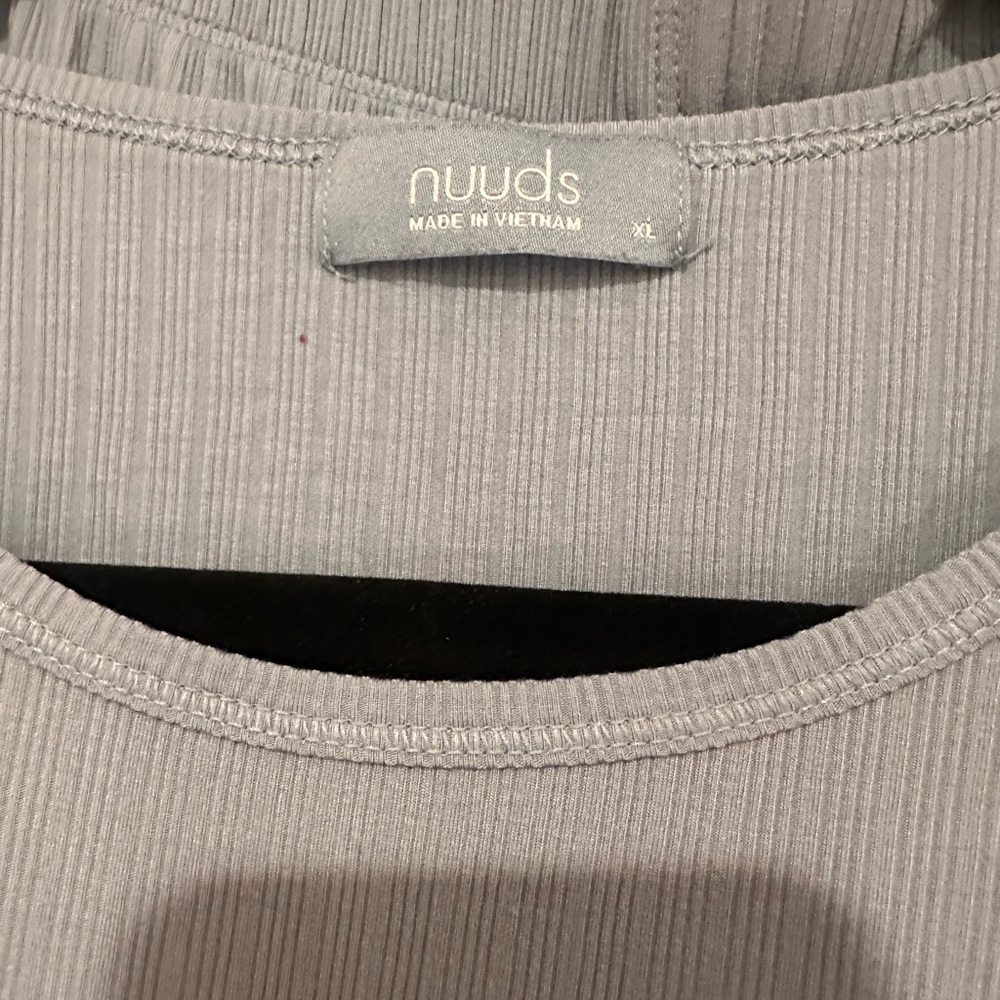 Nuuds ‘Mist’ Mini Rib Pajama Pant Set - Picture 7 of 11
